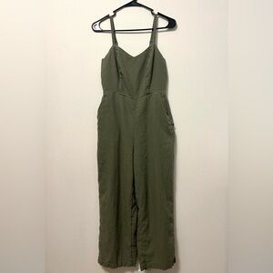 Old Navy Olive Green Jumpsuit